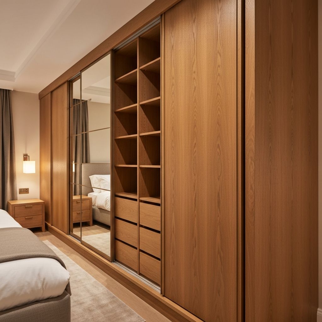 Vestavěná skříň do ložnice